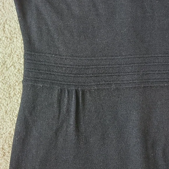 St. John black knit sleeveless dress 2 - Picture 3 of 10